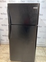 Frigidaire Used Refrigerator Top and Bottom 30x65 1/2” (Black)