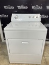 Whirlpool Used Electric Dryer 220volts (30 AMP) 29inches {4 prong} (White) 