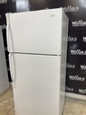 Whirlpool Used Refrigerator Top and Bottom 28x63 (White)