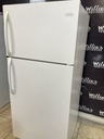Frigidaire Used Refrigerator Top and Bottom 28x64 1/2” (White)