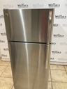 Ge Used Refrigerator Top and Bottom 28x64 (Stainless Steel)