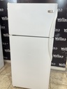 Frigidaire Used Refrigerator Top and Bottom 30x65 1/2” (White) 