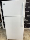 Frigidaire Used Refrigerator Top and Bottom 30x65 1/2’ (White)