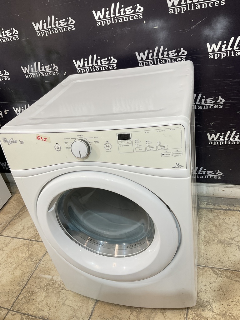 Whirlpool Used Natural Gas Dryer 27inches (White)