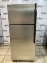 Ge Used Refrigerator Top and Bottom 28x64 1/2” (Stainless Steel)