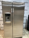Ge Used Refrigerator Side by Side Counter Depth 36x69 (Stainless Steel)