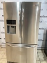 Ge Used Refrigerator French Door Counter Depth 36x69 1/2" (Stainless Steel) 