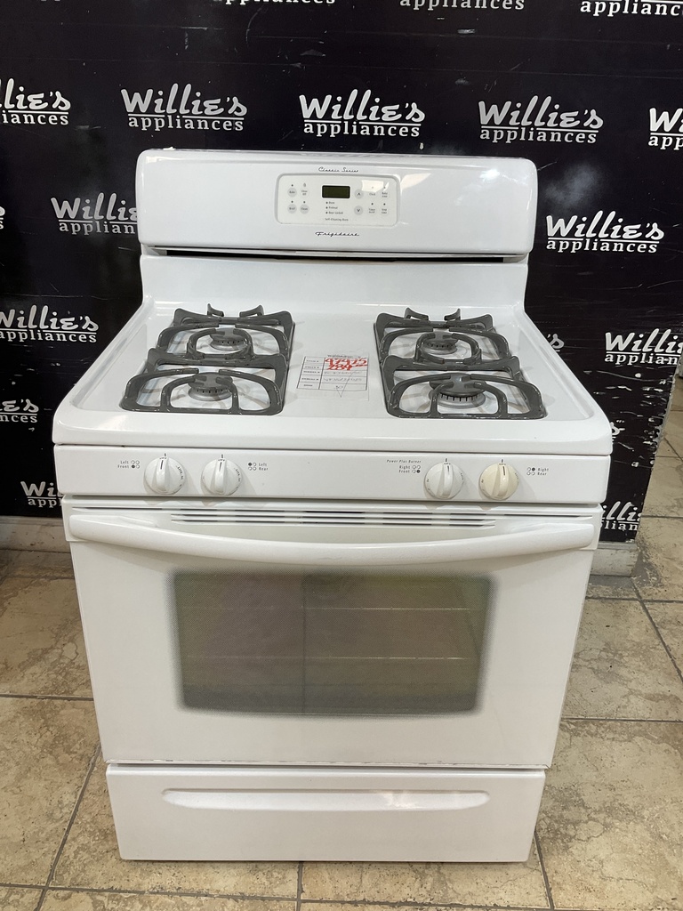 Frigidaire Used Natural Gas Stove 30inches (White) 