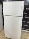 Frigidaire Used Refrigerator Top and Bottom 30x65 1/2” (White) 