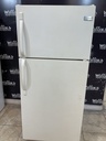 Frigidaire Used Refrigerator Top and Bottom 28x64 1/2” (Bisque)