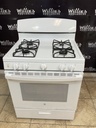 Ge Used Natural Gas Stove 30inches (White) 