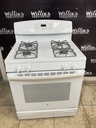 Ge Used Natural Gas Stove 30inches (White)