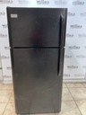 Frigidaire Used Refrigerator Top and Bottom 30x65 1/2” (Black)