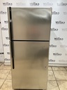 Ge Used Refrigerator Top and Bottom 30x66 1/2” (Stainless Steel)