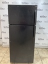 Ge Used Refrigerator Top and Bottom 28x67 (Black) 