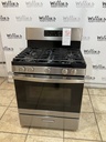Ge Used Natural Gas Stove 30inches (Stainless Steel) 