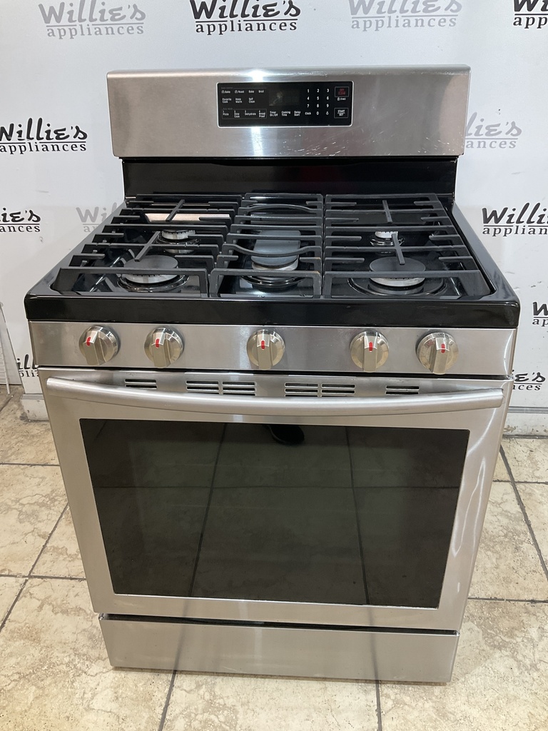 Samsung Used Natural Gas Stove 30inches (Stainless Steel)