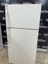 Ge Used Refrigerator Top and Bottom 28x61 1/2" (Bisque) 