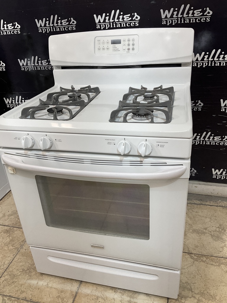Kenmore Used Natural Gas Stove 30inches (White) 