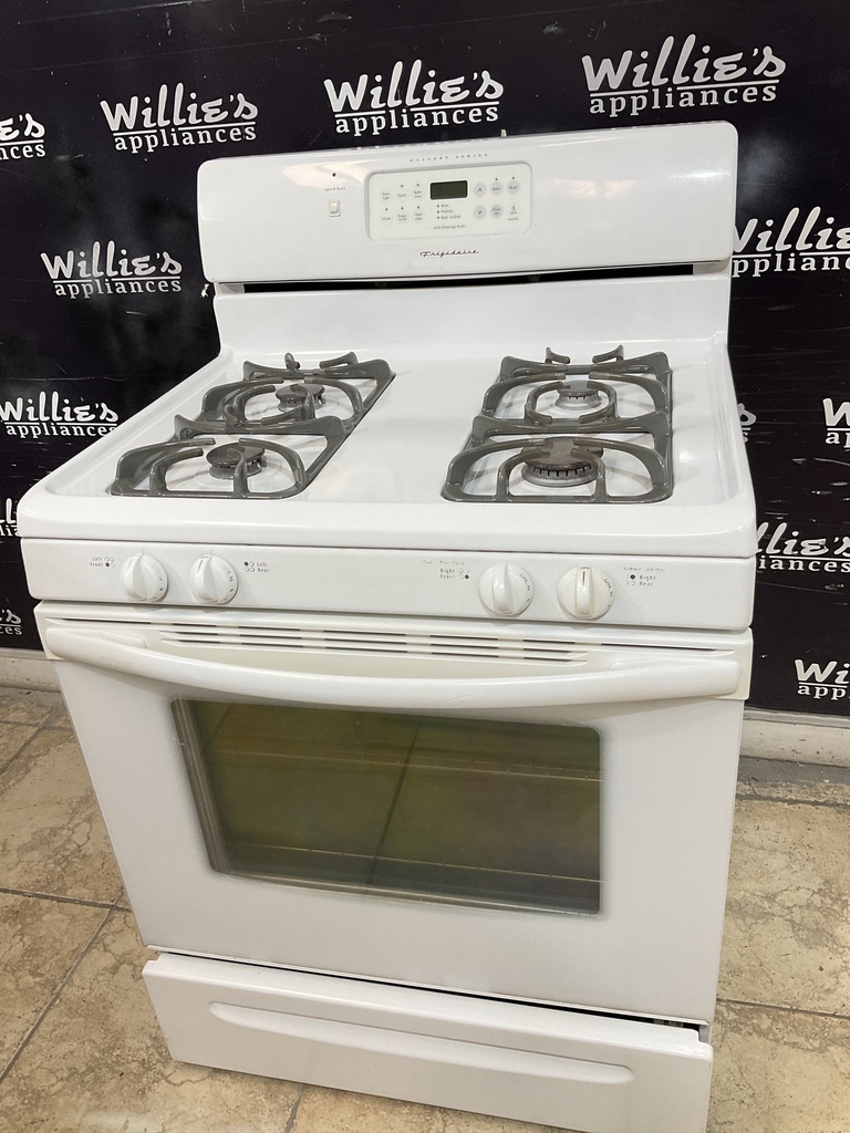 Frigidaire Used Natural Gas Stove 30inches (White) 