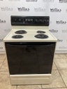 Amana Used Electric Stove 220volts (40/50 AMP) 30inches {4 prong} (Bisque/Balck)