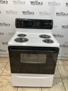 Frigidaire Used Electric Stove 220volts (40/50 AMP) 30inches {no cord} (White/ Black) 