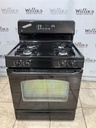 Ge Used Gas Propane Stove 30inches (Black) 