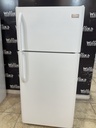 Frigidaire Used Refrigerator Top and Bottom 30x65 1/2” (White) 