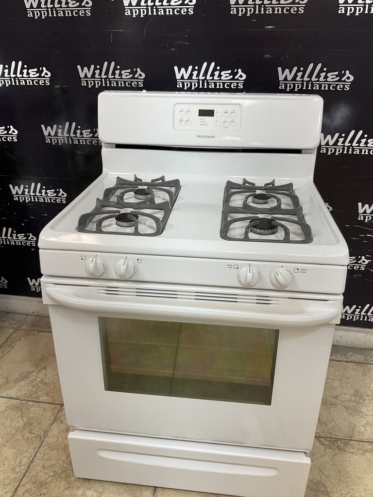 Frigidaire Used Natural Gas Stove 30inches (White) 