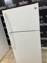 Ge Used Refrigerator Top and Bottom 28x61 1/2” (White) 