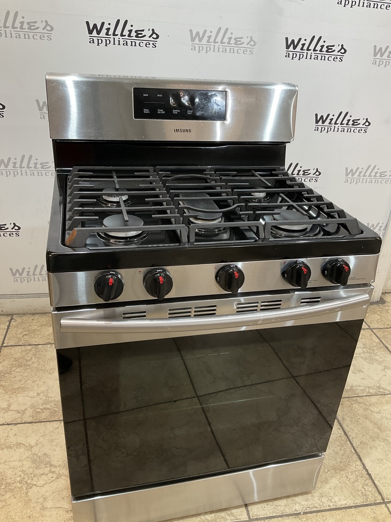 Samsung Used Natural Gas Stove 30inches (Stainless Steel) 