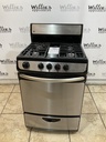 Ge Used Natural Gas Stove 24inches (Stainless Steel) 
