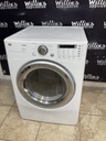 Lg Used Electric Dryer 220volts (30 AMP) 27inches {3 prong} (White) 