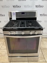 Whirlpool Used Natural Gas Stove 30inches (Stainless Steel) 