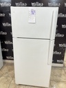Ge Used Refrigerator Top and Bottom 28x61 1/2” (White) 