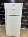 Ge Used Refrigerator Top and Bottom 28x64 (White) 