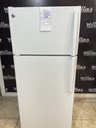 Ge Used Refrigerator Top and Bottom 28x64 (White) 
