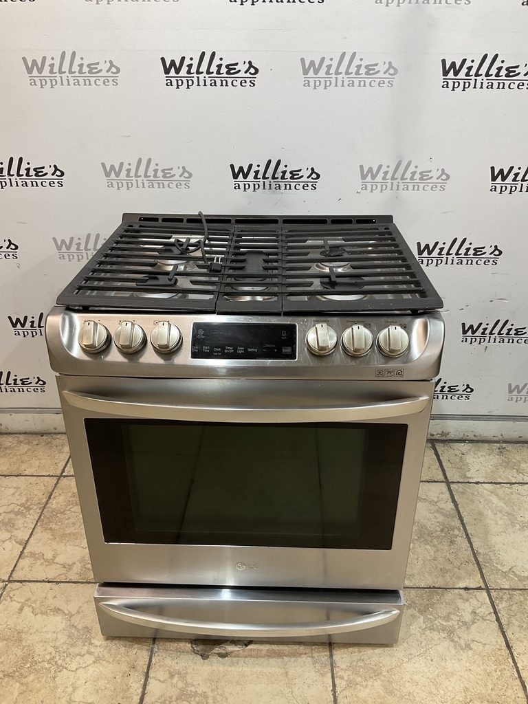 Lg Used Natural Gas Stove 30inches (Stainless Steel) 