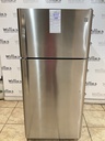 Kenmore Used Refrigerator Top and Bottom 30x65 1/2” (Stainless Steel)