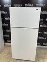 Hotpoint Used Refrigerator Top and Bottom 28x61 1/2” (White) 