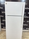 Ge Used Refrigerator Top and Bottom 28x64 (White) 