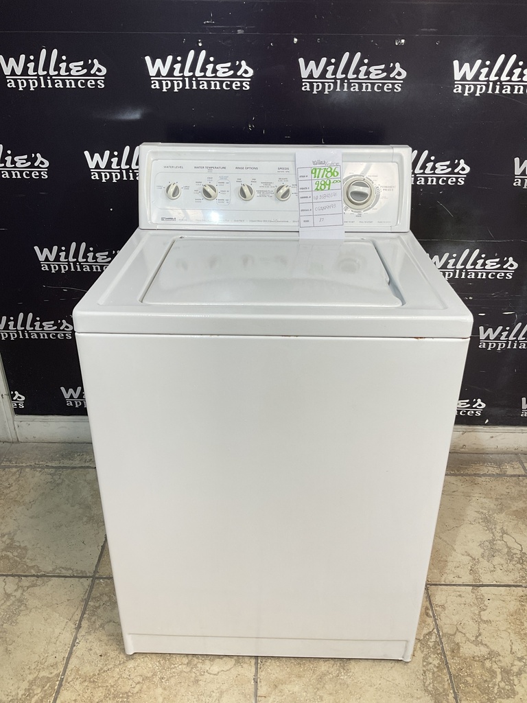 Kenmore Used Washer Top-load 27inches (White) 