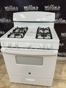 Ge Used Gas Propane Stove 30inches (White) 