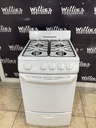 Hotpoint Used Natural Gas Stove 20inches (White) 