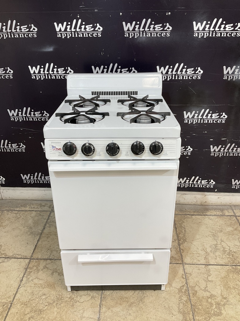 Premier Used Natural Gas Stove 20inches (White)