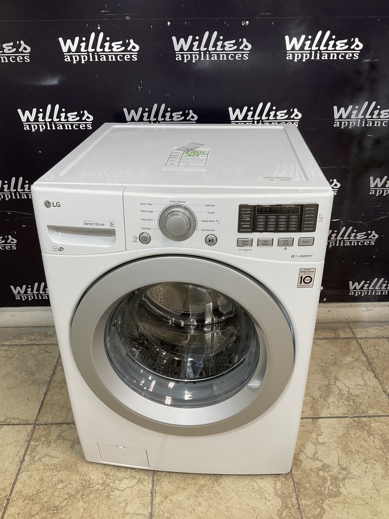 Lg Used Washer Front-load 27inches (White) 