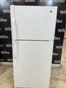 Ge Used Refrigerator Top and Bottom 30x66 (White) 
