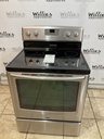 Maytag Used Electric Stove 220volts (40/50 AMP) 30inches {3 prong} (Stainless steel) 