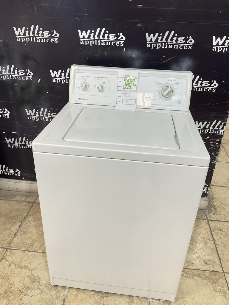 Kenmore Used Washer Top-load 27inches (White) 