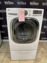 Lg Used Natural Gas Dryer 27inches (White)  